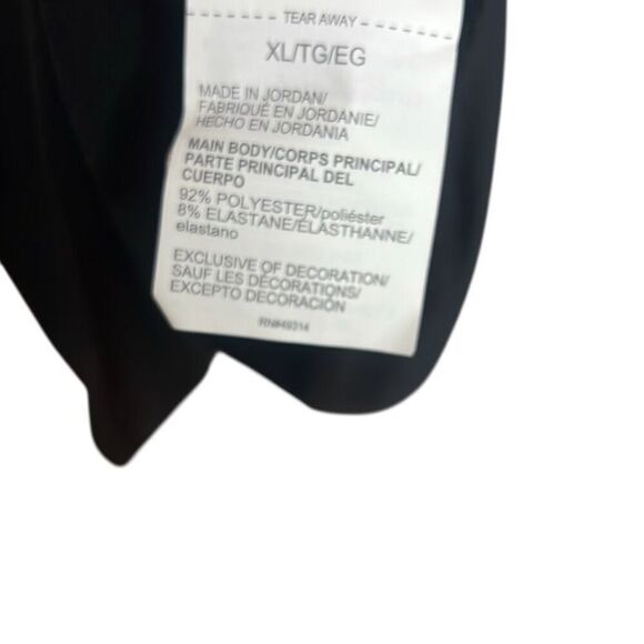 NWT Under Armour Loose UPF 50+ Quarter Zip Pullover Activewear Top Black XL - Picture 6 of 8